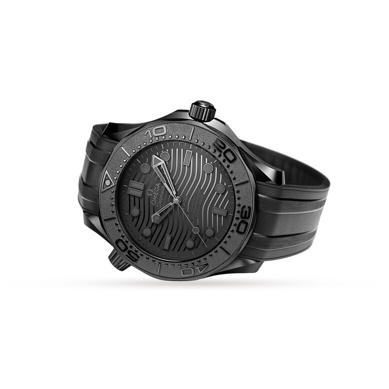 Seamaster Diver 300 Co-Axial Master Chronometer 43.5mm Black Black, , hi-res