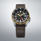 5 Sports SKX GMT 42.5mm Mens Strap Watch Mocha, , hi-res
