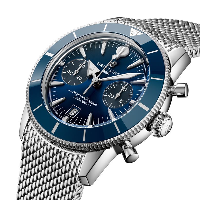 Superocean Heritage B01 Chronograph 42mm Mens Watch Blue, , hi-res