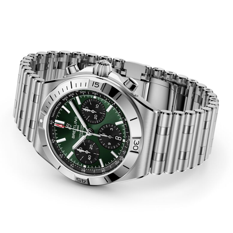 Chronomat B01 Chronograph 42mm Mens Watch Green, , hi-res