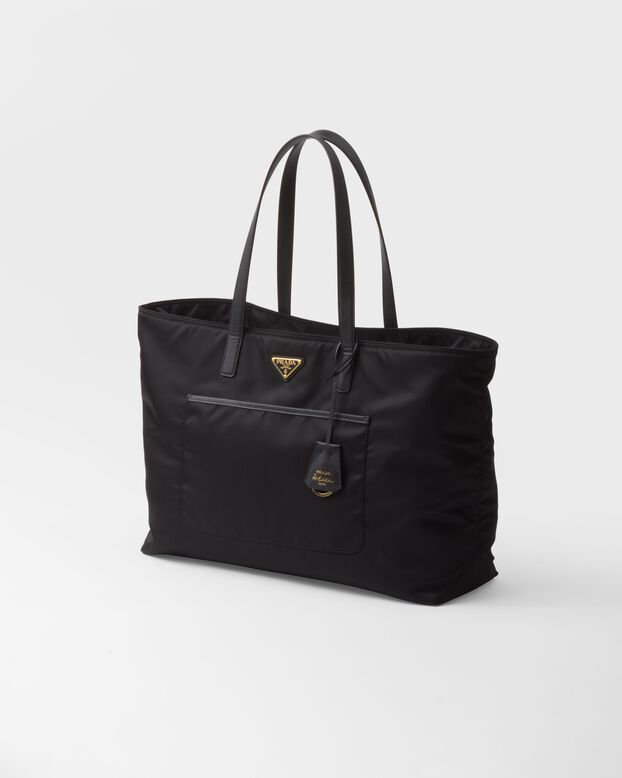 Prada Re-Edition 1978 large Re-Nylon and Saffiano leather tote bag, , hi-res