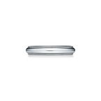 Tiffany Together Milgrain Band Ring in Platinum, 4 mm Wide - Size 7 1/2