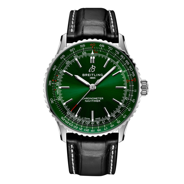 Navitimer Automatic 41mm Mens Watch Green, , hi-res