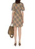Check Cotton Shirt Dress, , hi-res