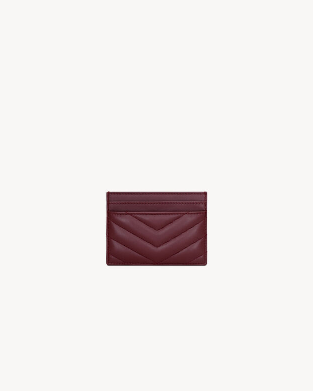 CASSANDRE CARD CASE IN LAMBSKIN, , hi-res