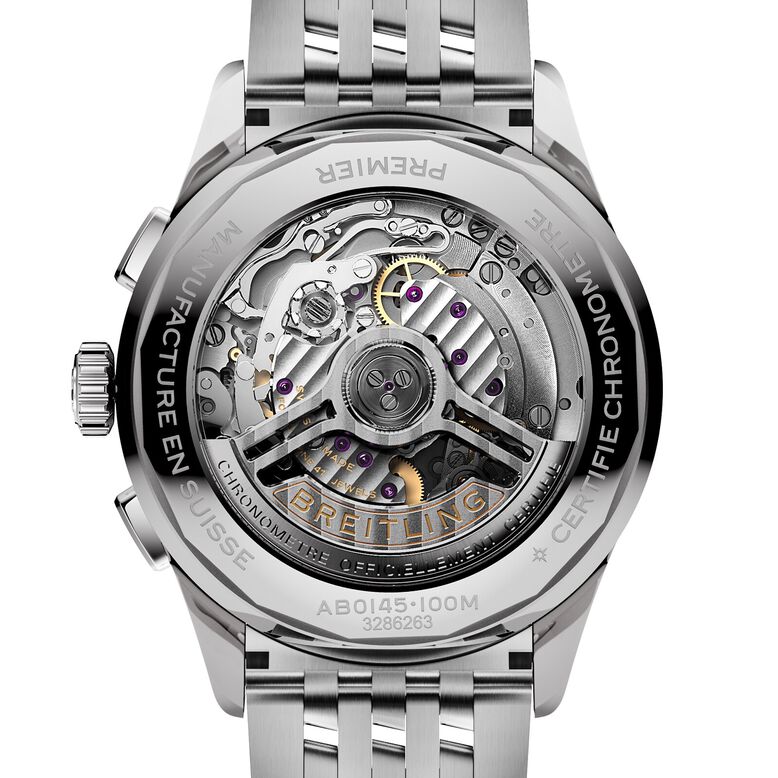 Premier B01 Chronograph 42mm Mens Watch Copper Stainless Steel, , hi-res