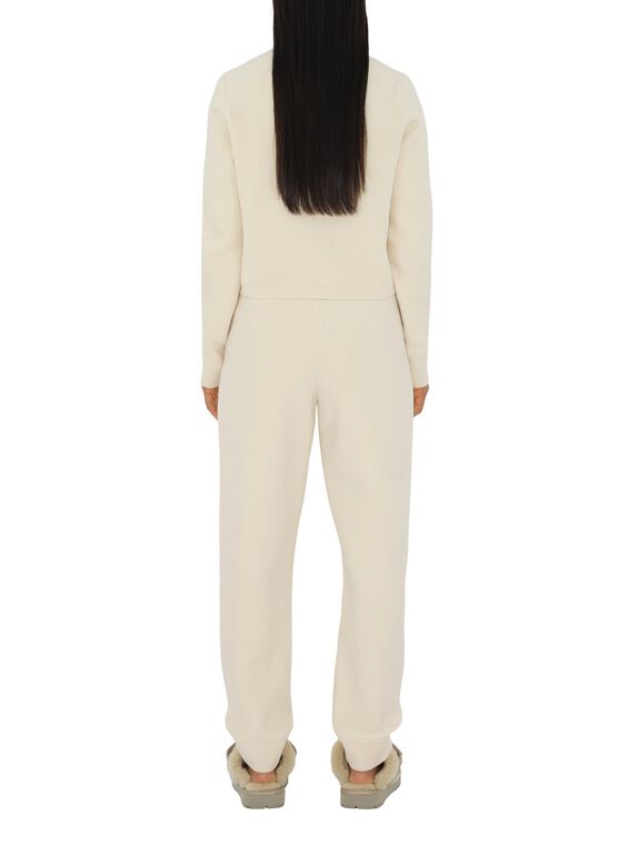 Cotton Wool Blend Jogging Pants, , hi-res