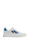 Leather and Check Terrace Sneakers​