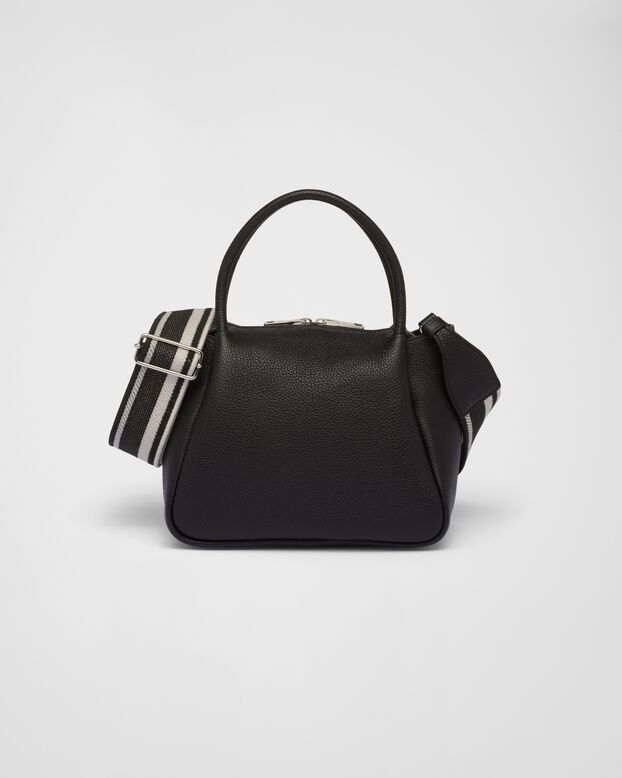 Small leather handbag, , hi-res