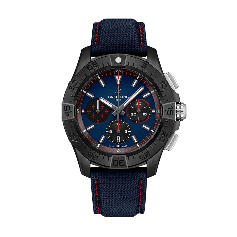 Avenger B01 Chronograph Red Arrows 44mm Mens Watch Blue, , hi-res