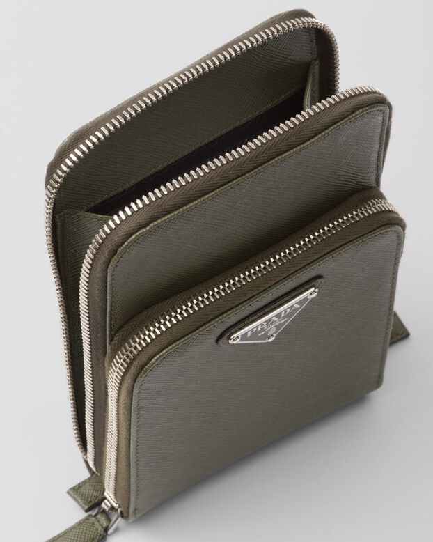 Saffiano leather smartphone case, , hi-res