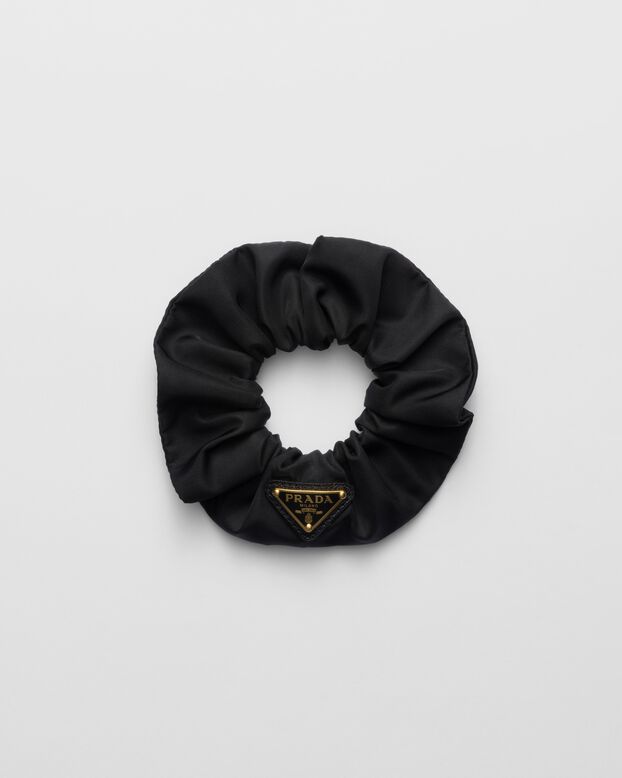 Re-Nylon scrunchie, , hi-res