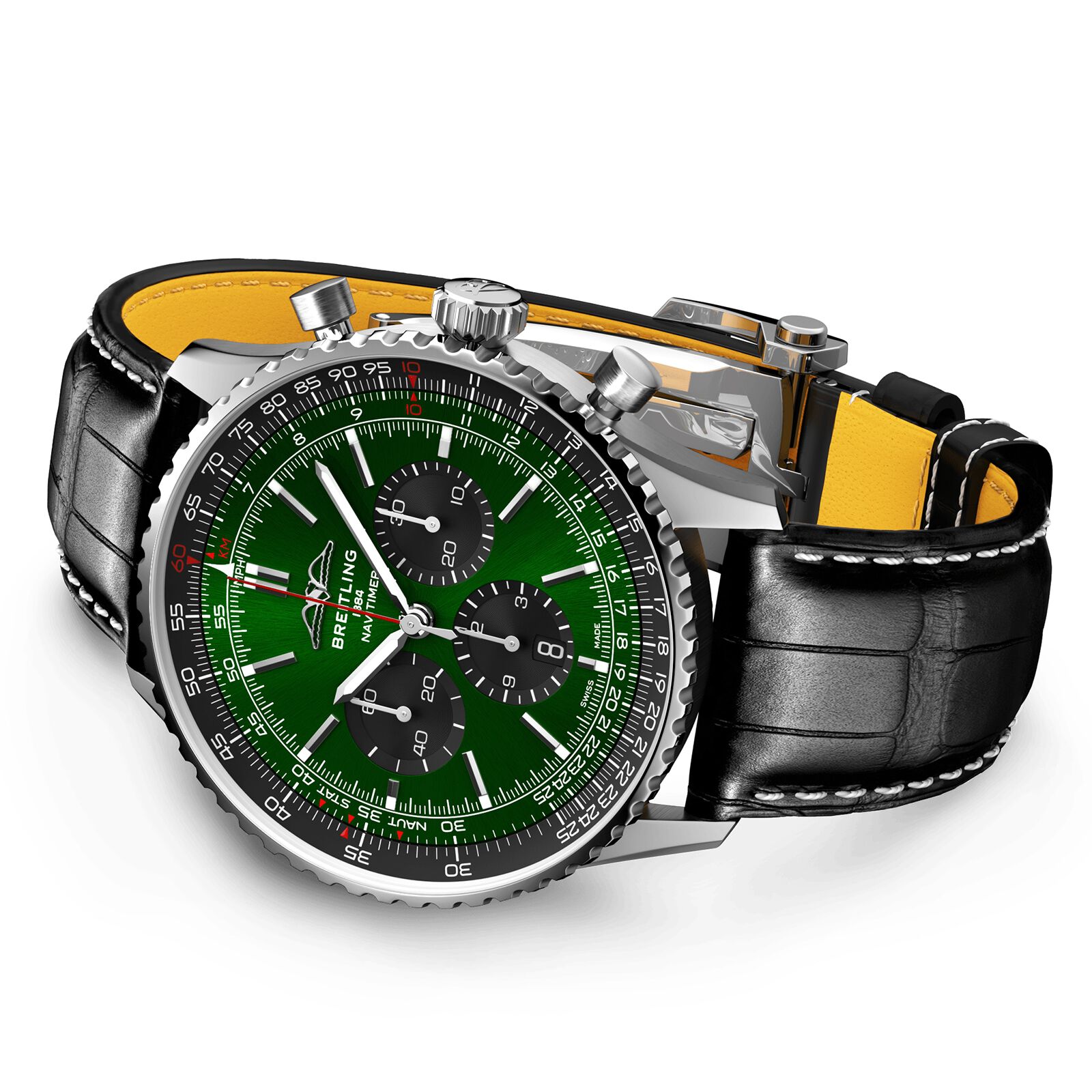 Breitling navitimer shop green dial