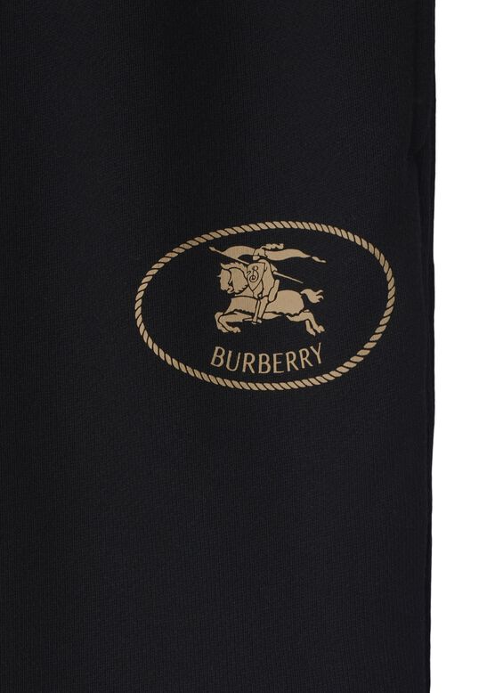Knight Stamp Cotton Jogging Pants, , hi-res