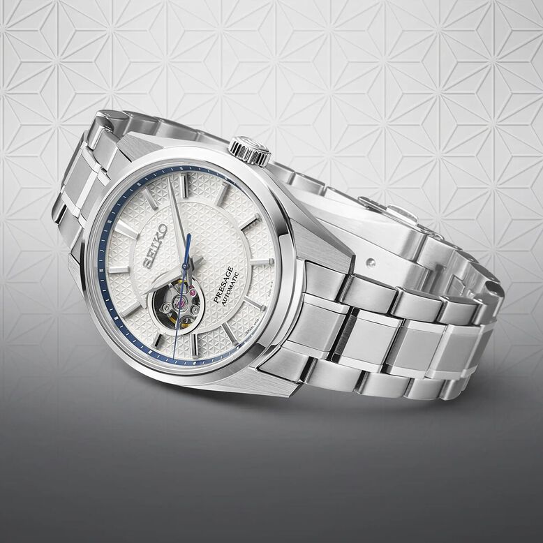Sharp Edged &#39;Midday&#39; 40mm Mens Watch, , hi-res