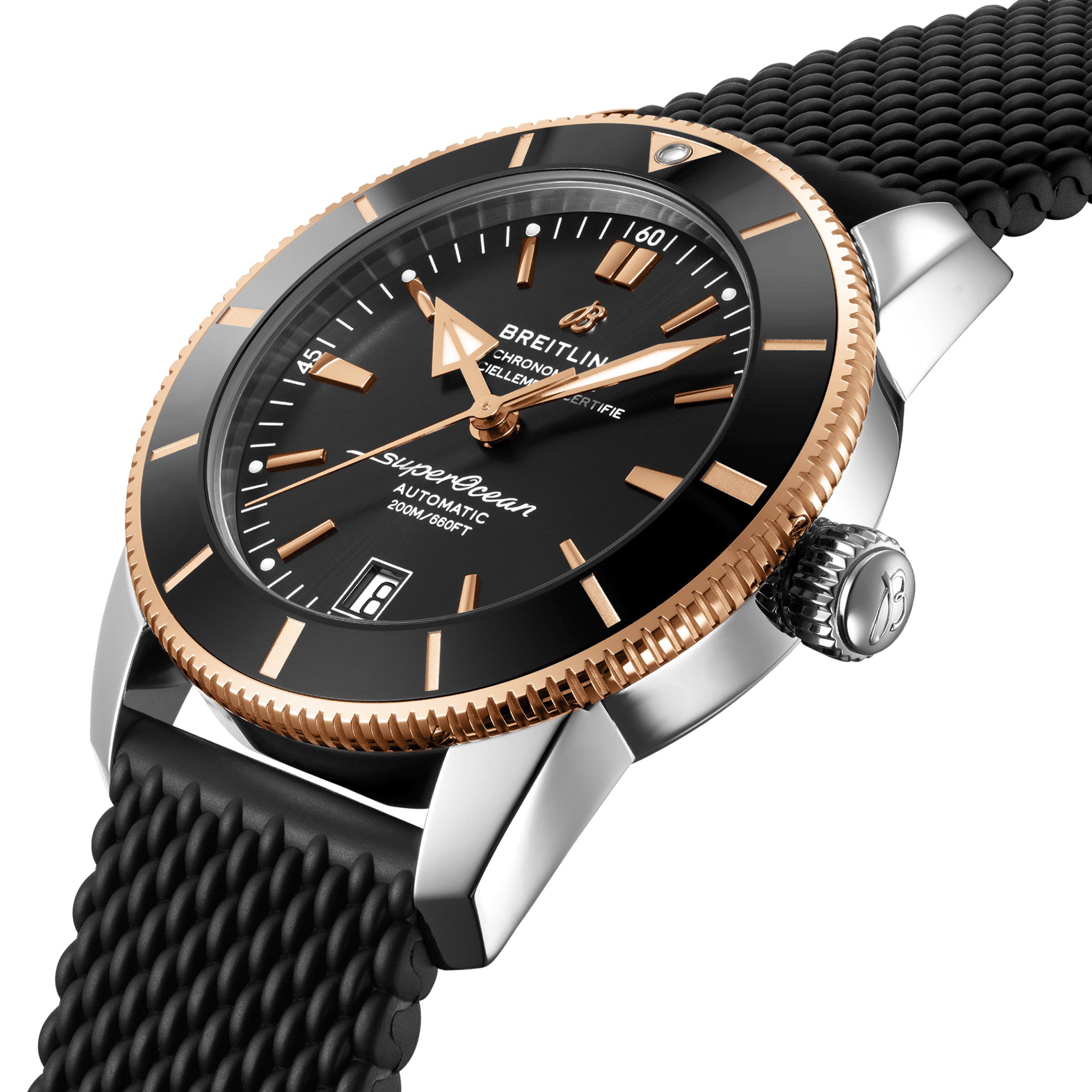 Breitling superocean heritage rubber strap 2025