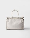 Prada Bonnie denim and leather tote bag, , hi-res