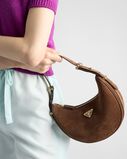Prada Arqu&eacute; suede shoulder bag, , hi-res