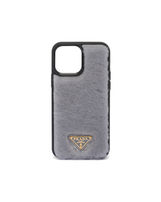 Shearling cover for iPhone 13 Pro Max, , hi-res