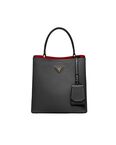 Medium Saffiano Leather Prada Panier Bag