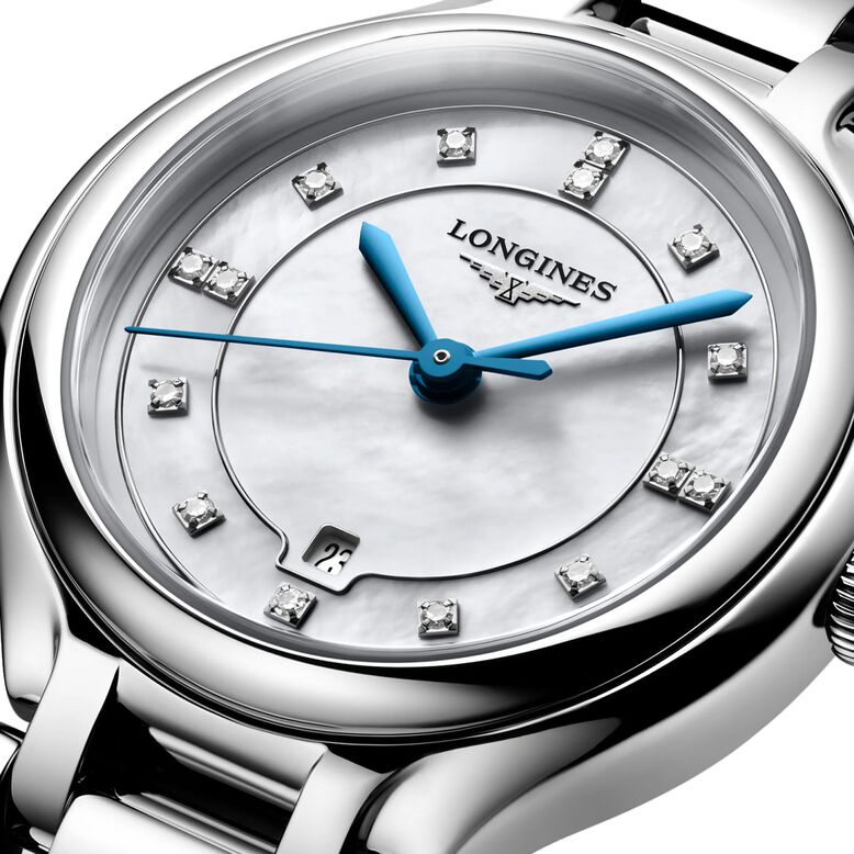 PrimaLuna 30mm Ladies Watch White Mother Of Pearl, , hi-res