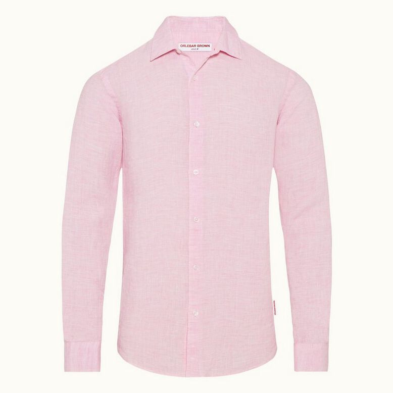 Giles Linen Cls Ii Pale Pink/White, , hi-res