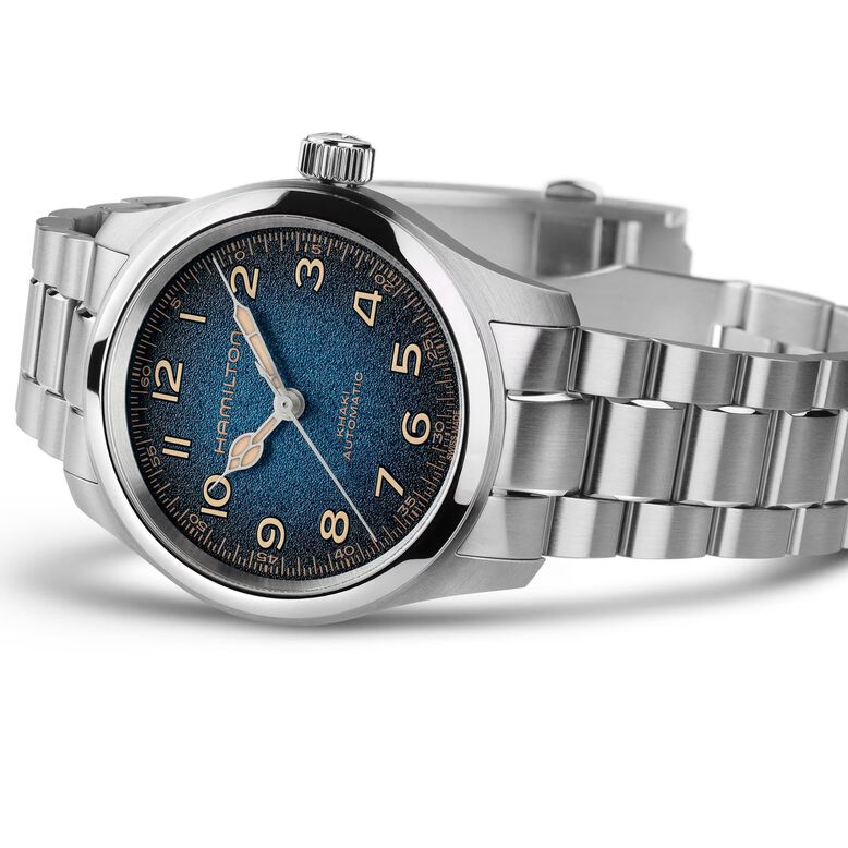 Khaki Field Murph Automatic 38mm Mens Watch Blue Dial, , hi-res