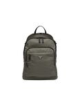 Re-Nylon and Saffiano leather backpack