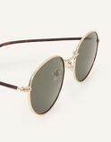 Round Metal Frame Sunglasses, , hi-res