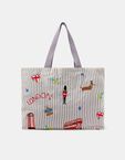 London Stripe Shopper Bag