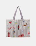 London Stripe Shopper Bag, , hi-res