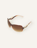 Wavy Arm Wrap Sunglasses, , hi-res