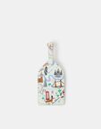 London Map Luggage Tag