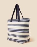 Large Stripe Beach Tote Bag, , hi-res