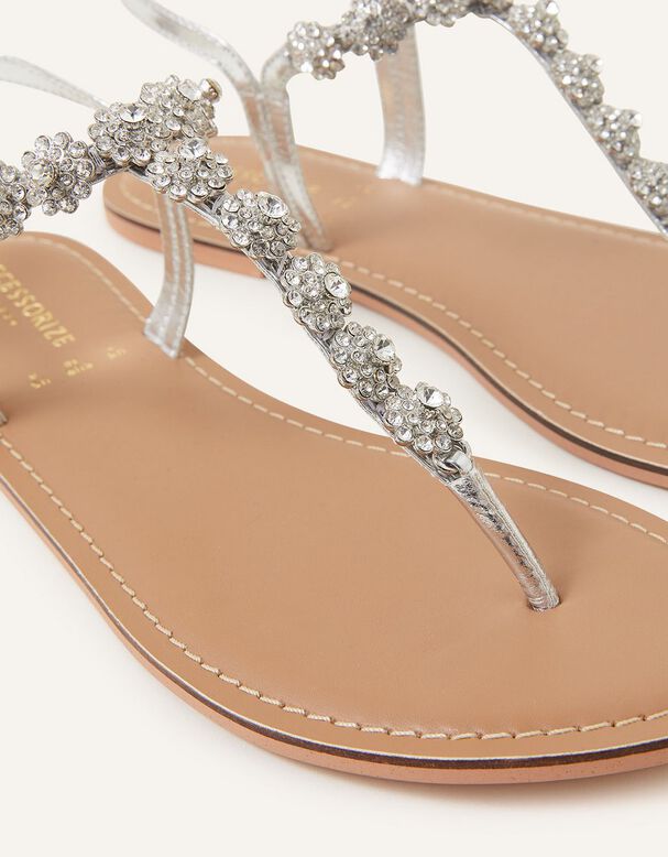 Reno Sparkle Diamante Sandals, , hi-res