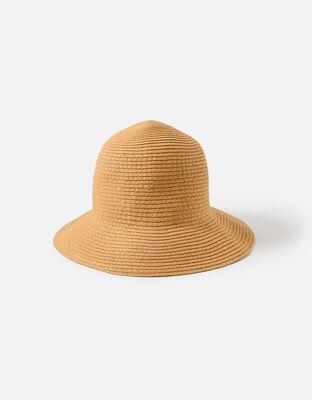 Straw Bucket Hat 