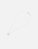 Sterling Silver Perfect Circle Necklace, , hi-res