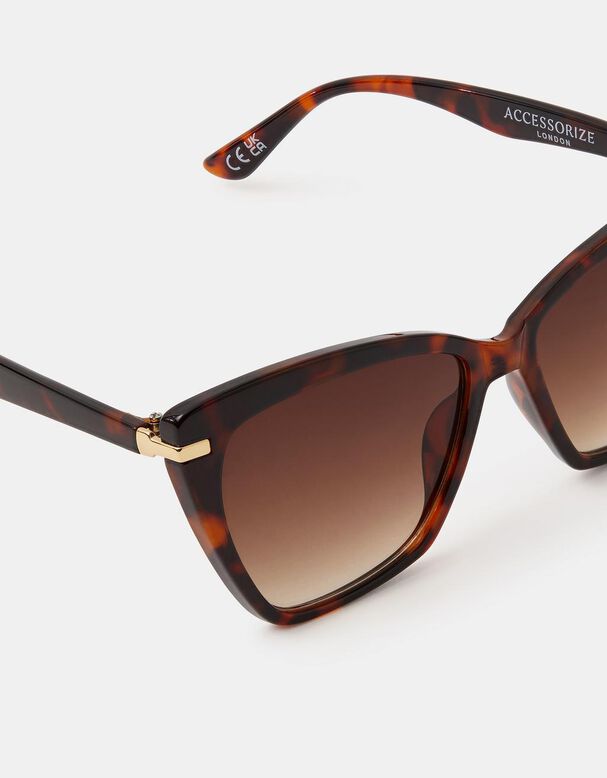 Tort Cat Eye Sunglasses, , hi-res