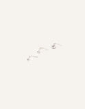 Sterling Silver Nose Stud Set, , hi-res
