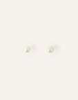 Sterling Silver Small Freshwater Pearl Stud Earrings