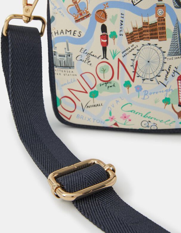 London Print Phone Bag, , hi-res