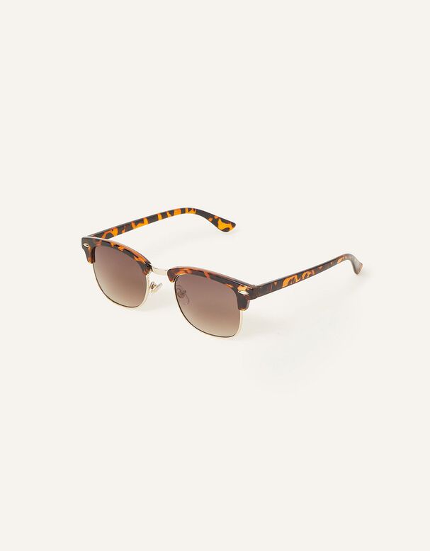 Classic Square Tortoiseshell Sunglasses, , hi-res