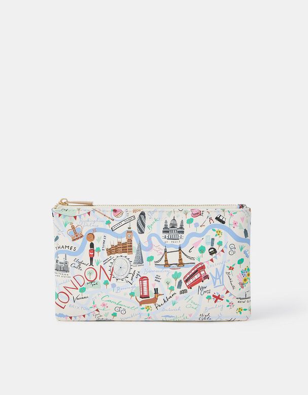 London Print Pencil Case, , hi-res