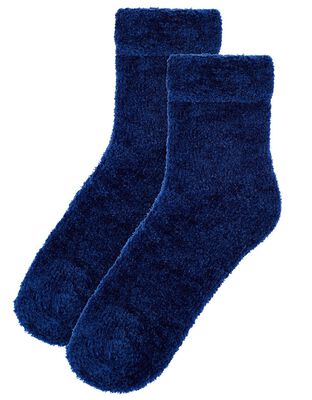 Fluffy Chenille Cosy Ankle Socks