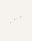 Sterling Silver Nose Stud Set