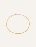 14ct Gold-Plated Snake Chain Necklace, , hi-res