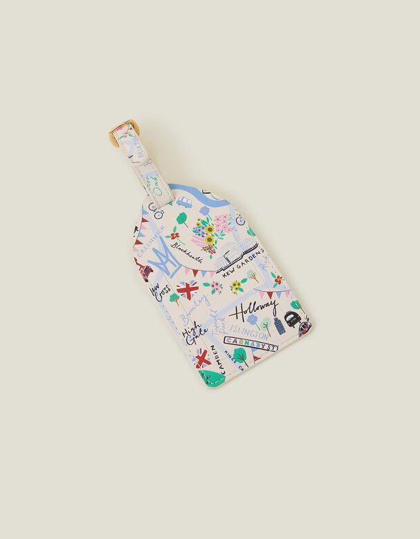 London Map Luggage Tag, , hi-res