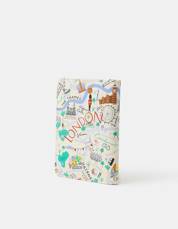 London Print Passport Holder, , hi-res