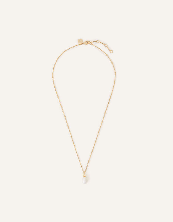 Irregular Pearl Necklace, , hi-res