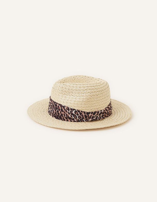Frankie Animal Fedora Hat, , hi-res